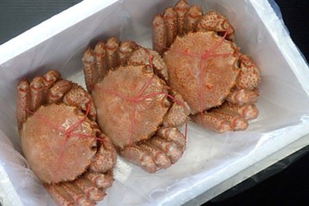 ボイル毛がに400g～500g×3尾 B-11072