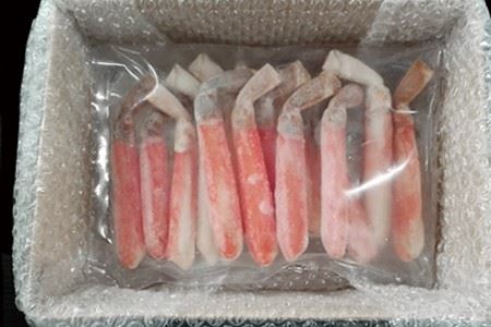 お刺身可！生ずわいがにしゃぶしゃぶ用ポーション300g(12～15本) A-14192