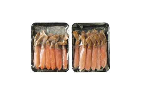お刺身OK！生本ずわいがに棒肉ポーション1kg(500g×2P)(計24～40本) C-14025