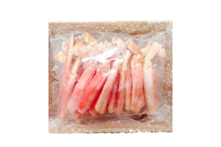 根室海鮮市場[直送]お刺身OK！生本ずわいがに棒肉ポーション1kg(500g×2P)(計24～40本) C-28026