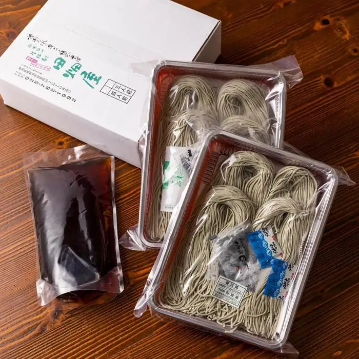 田畑屋の生そば　4人前（1人前300g）つゆ付き | そば