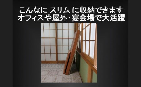 Free Table 司会者台 演台 幅60cm 折りたたみ式 雑貨 日用品 折りたたみ式 司会者台 組み立て式 工具不要  バーチ
