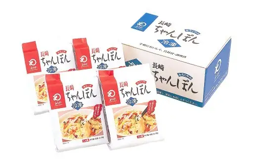 みろくや 具材付き 冷凍 ちゃんぽん 詰合せ 4食分【MR2】