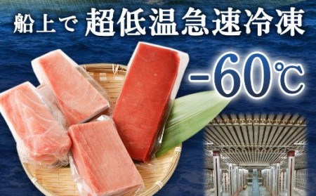 【定期便/計5回】天然マグロ（食べ比べ）【まぐろ】ge008