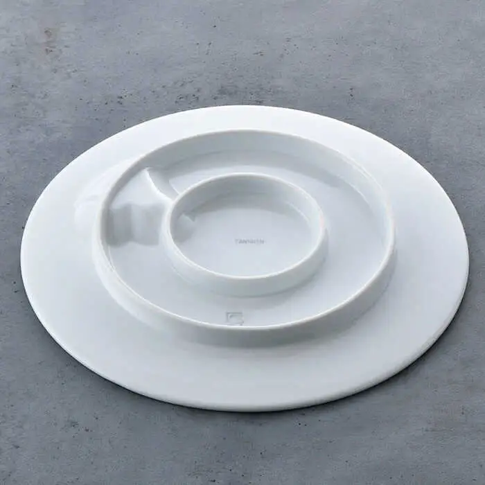 【波佐見焼】ハートフル キルティング プレート 2枚セット 食器 皿 【丹心窯】 [AB35]  波佐見焼