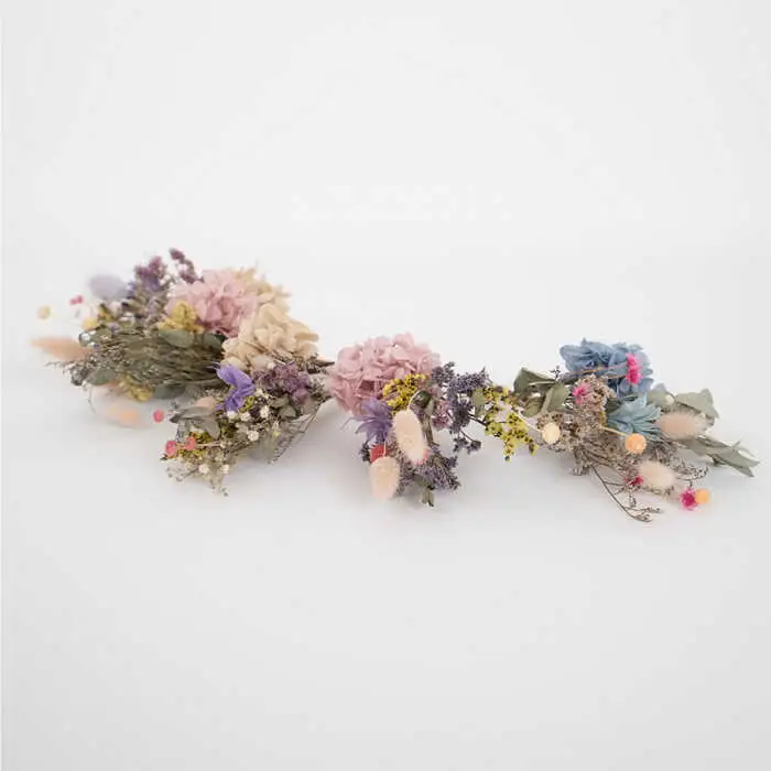 【波佐見焼】iroiro フラワーベース ドライフラワー付き ペールピンク 【藍染窯】 花瓶 一輪挿し ドライフラワー [JC67]
