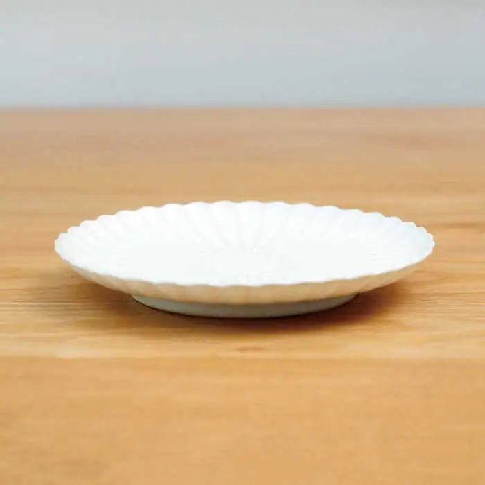 【波佐見焼】花しのぎ ペア 和皿 プレート (栗・白鼠) 食器 皿 【団陶器】 [PB83] 波佐見焼