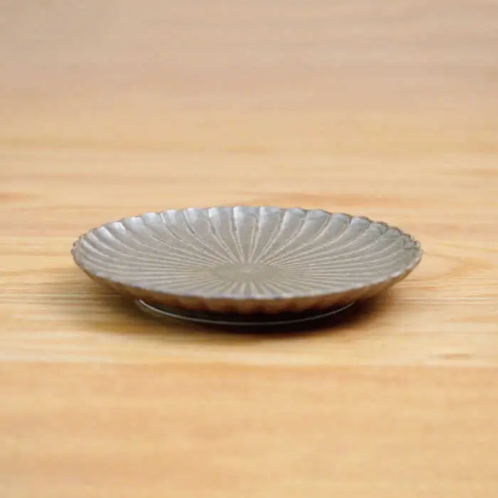 【波佐見焼】花しのぎ トリオ 取皿 小皿 (栗) 食器 皿 【団陶器】 [PB88] 波佐見焼