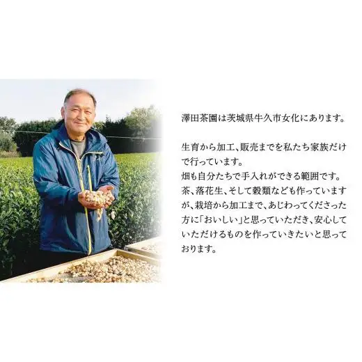 牛久市産 落花生 半立セット