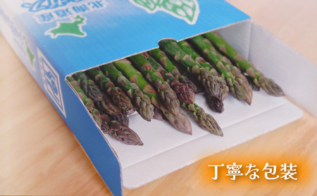 【春野菜 鮮度抜群 】富良野産 アスパラガス サイズ無選別 1kg×1箱｜北海道富良野市 4～5月上旬発送 シャキシャキ食感 贅沢 ギフト プレゼント アスパラ アスパラガス グリーンアスパラ 料理用 春季限定
