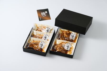 豚肉の甘露煮（肩ロース）：（110g×5）茨城県の銘柄豚『常陸の輝き』を使用【古河ブランド認証品】 _BC06