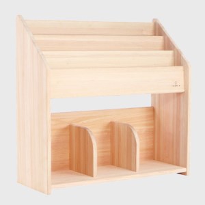木製家具 絵本棚【檜のおもちゃ ＩＫＯＮＩＨ】 ≪桧 家具 ヒノキ ひのき 木育 知育≫