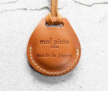 エアタグ用 ケース カバー レザー 本革 apple airtag 【ライトブラウン】