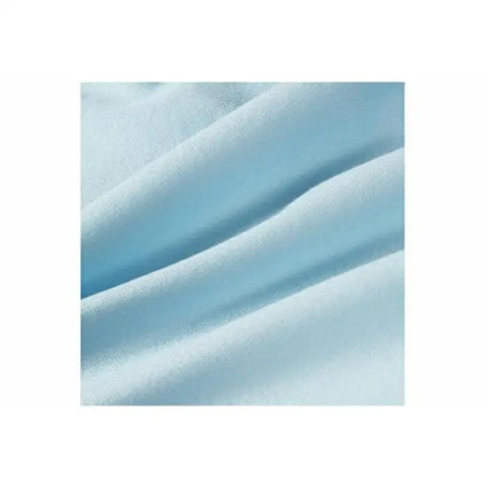 DJS-777 decollouomo メンズドレスシャツ 長袖（生地／オーヴァーチュア）スタンダードタイプ　ライトブルー／MLサイズ