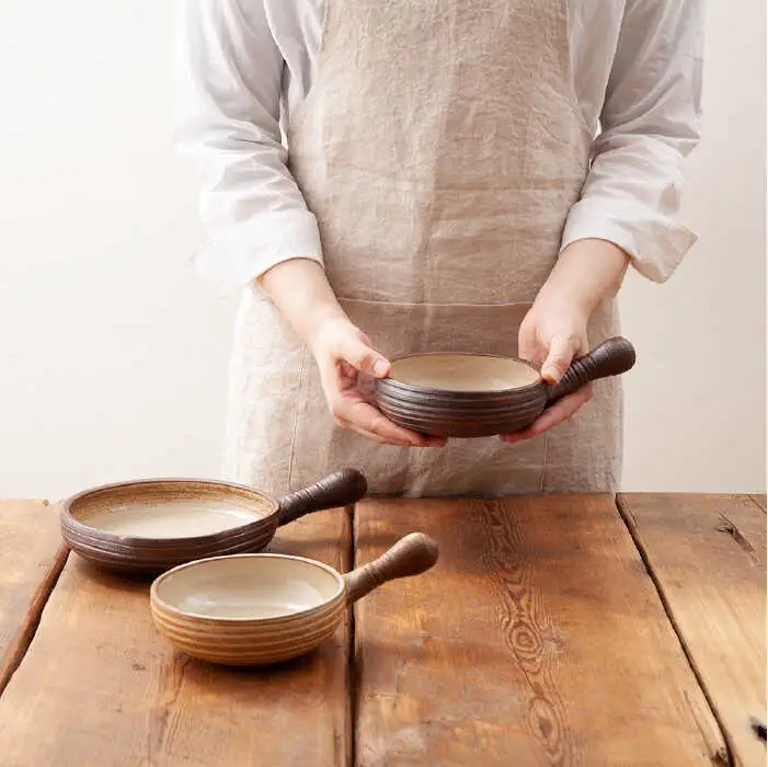 アヒージョ 鍋 小 （ 焦げ白 ） 《糸島》【窯元ろくろ /浅見大輔】 食器 調理器具 直火 オーブン [AUJ001]