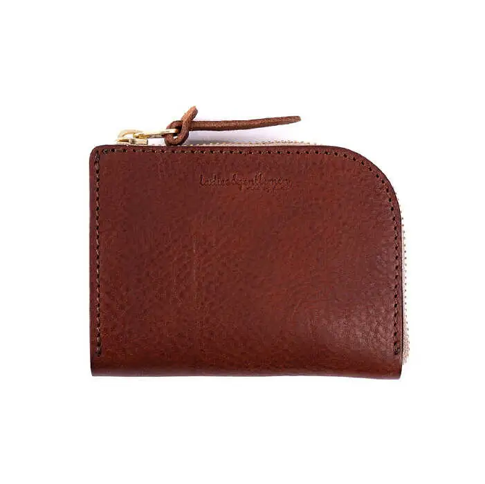 【 L字 ファスナー 】コンパクト 財布 《糸島》【LADIES&GENTLEMEN】 革製品 革財布 サイフ [ADK037]