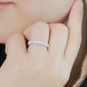 Pt950　1.50ct　エーデル　ダイヤモンド　フルエタニティリング-R0100