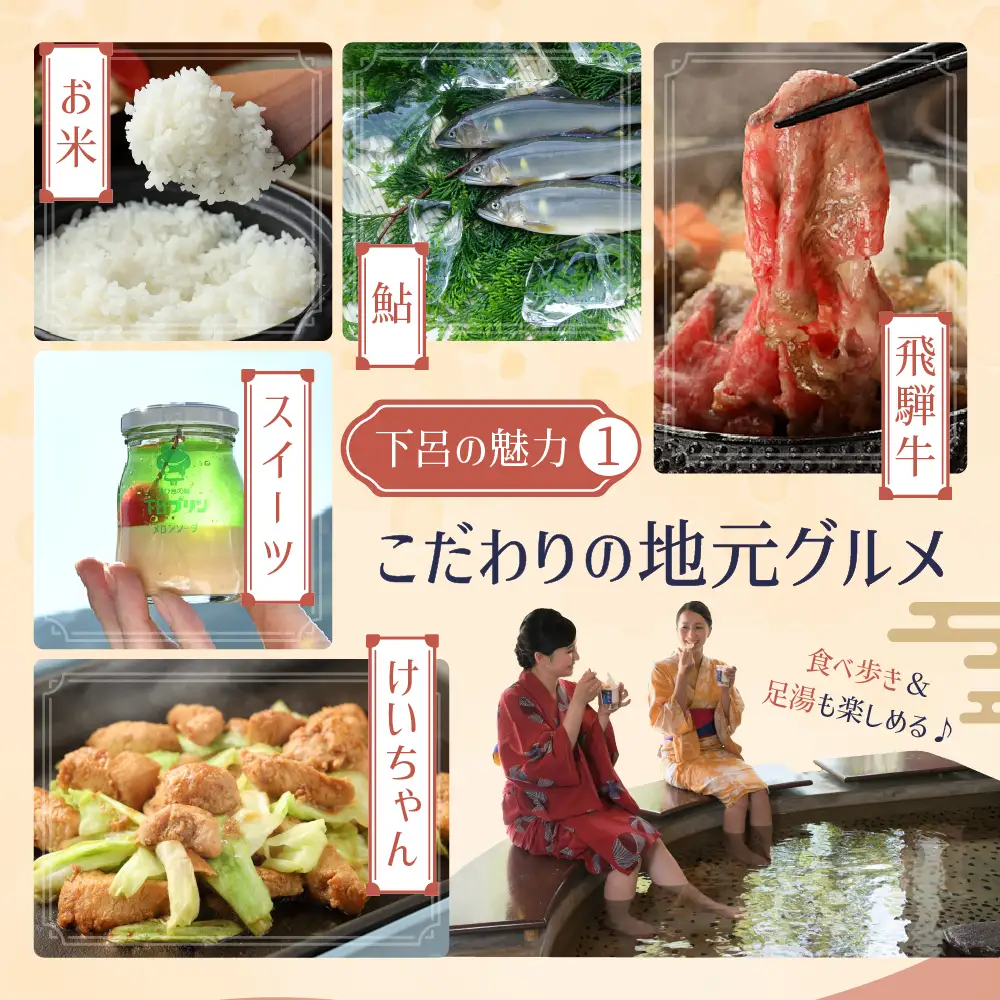 下呂温泉宿泊利用クーポン券（60,000円分）（有効期限 発行日より3年間）【a001-3】