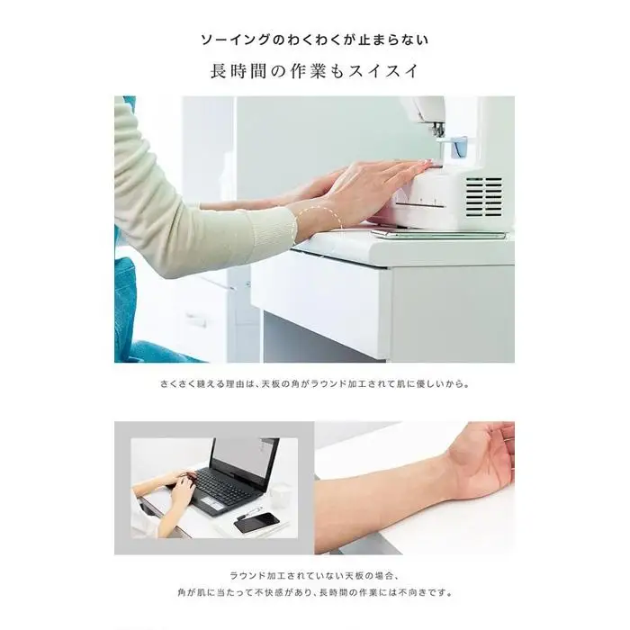 コンパクトデスク コンセント付 幅60cm ウォールナット aku100623802