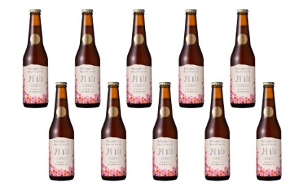 FYN9-498 【山形の極み】月山クラフトビール ラオホ 10本セット地ビール こだわり お酒 山形県 西川町 