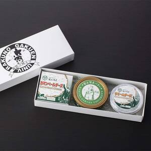 酪農学園大学　乳製品3点セット（バター・カマンベール・クリームチーズ）【詰め合わせ 缶 北海道 】 ｜ バター  EB8-0133