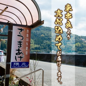【0112301a】口当たりの良さが自慢！白身魚入りさつまあげ(計25枚)魚 魚介 さつま揚げ 薩摩揚げ 練り物 平天 おかず 弁当 惣菜 おつまみ【隈元さつまあげ店】