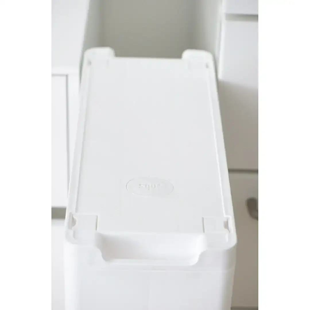 隙間収納 ストランティ ラックA ホワイト すき間収納 収納ボックス サニタリー スリムラック 洗面所 キッチン スリム収納 新生活 一人暮らし 【011S023】