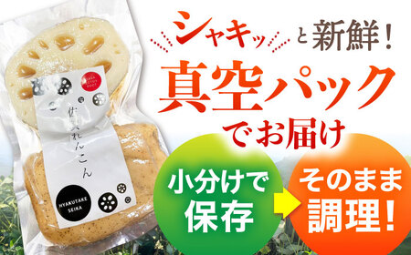 地元江北町産 れんこんパック 1kg（250g×4） [HAE013] 蓮根 レンコン 野菜