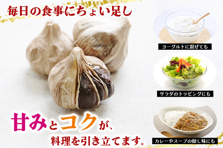 元気・活力・健康の源！黒にんにく山盛りセット《定期便／全3回／隔月お届け》 [0331]
