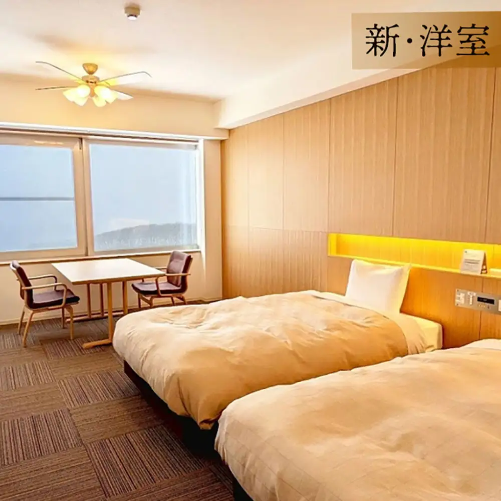 北海道雄武町　ホテル日の出岬宿泊券(２名様)【0610702】