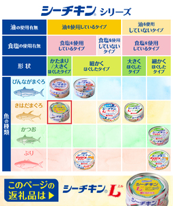 シーチキンL　140g　24缶 (a33-040)