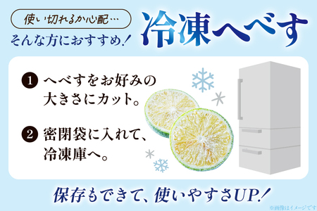 【期間限定発送】 訳あり  採れたてへべす 5kg