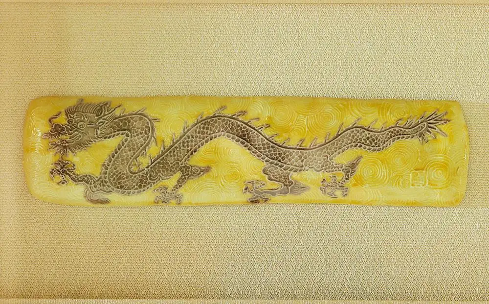 【雲泉】黄地青彩龍文額・黄地紫彩龍文額｜京都 京焼 和絵 人気［ 京都 京焼 清水焼 人気 おすすめ インテリア ギフト プレゼント 贈答 お取り寄せ 通販 送料無料 ふるさと納税 ］