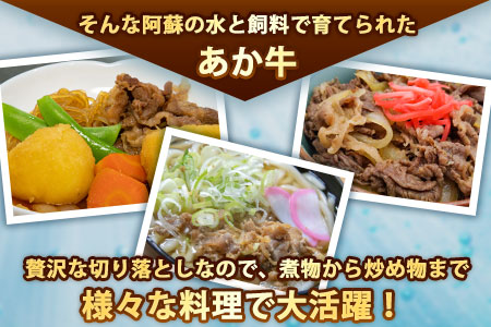 あか牛 切り落とし 500g 肉のみやべ《120日以内に出荷予定(土日祝除く)》