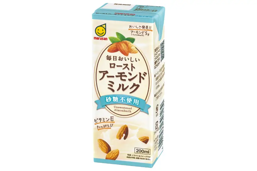 アーモンドミルク ローストアーモンドミルク 砂糖不使用 200ml 2ケースセット