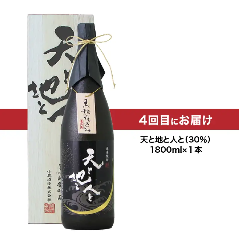 1280-1 【 全4回 定期便 】飲み比べ 焼酎（1800ml） KN031-T02 酒 焼酎