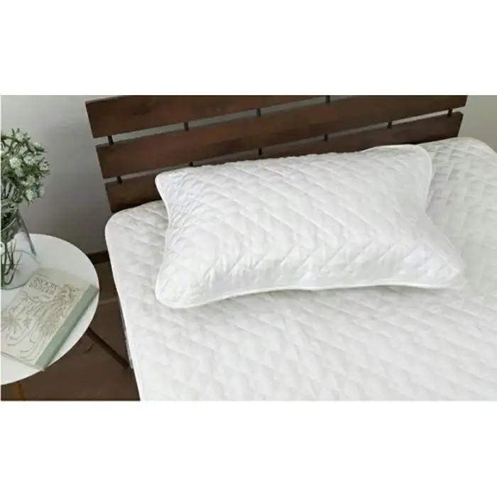 ピュアシルク枕パッド　ホワイト1枚　Mサイズ（43×63cm）SCC-4363
