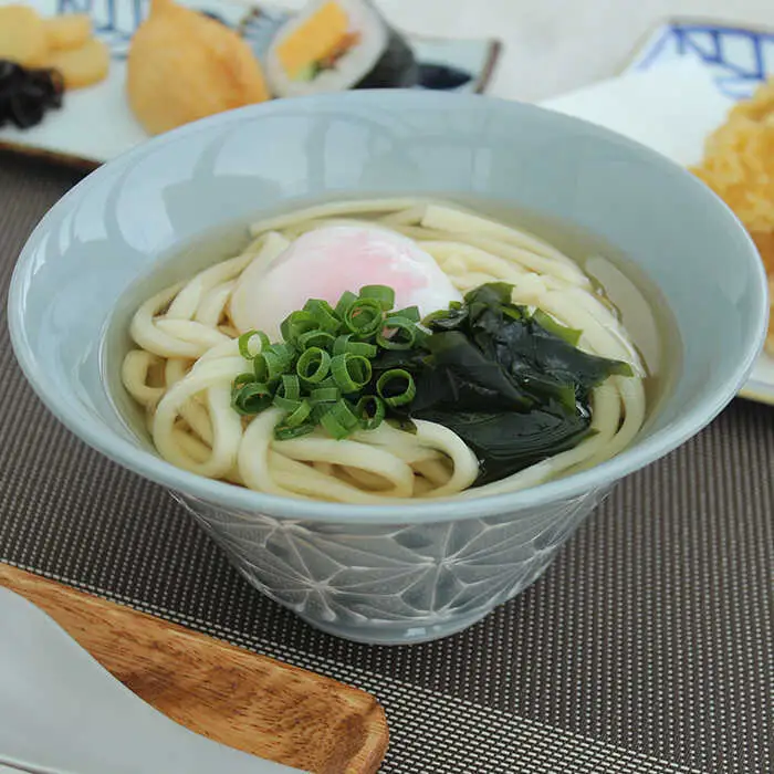 【波佐見焼】ホワイトライン麻 どんぶり 4色セット 食器 皿 【翔芳窯】 [FE99]  波佐見焼