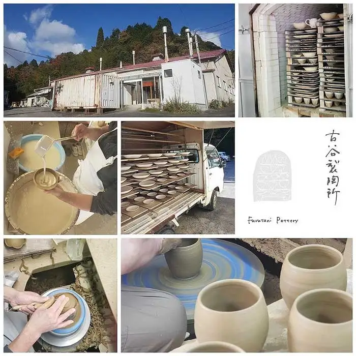 信楽焼 渕荒横彫だ円深皿(大)　