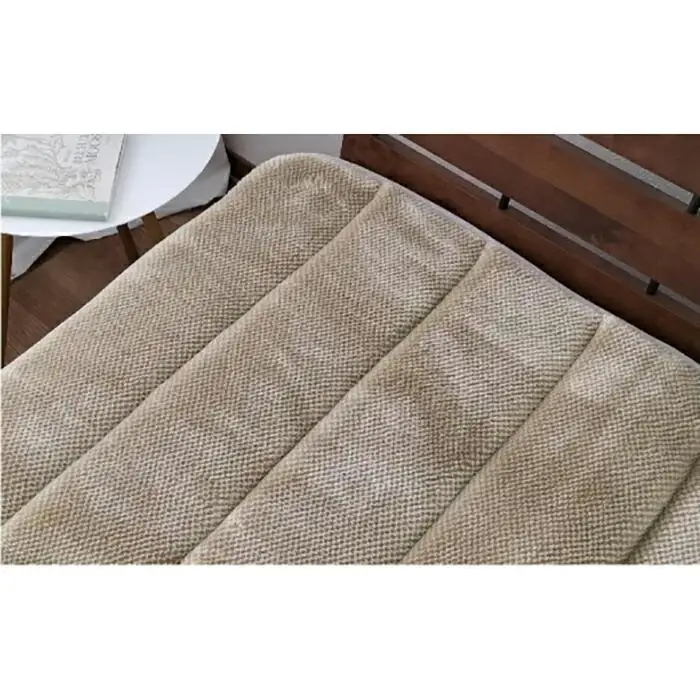 蒸れずに暖か！　コットン＆アクリル敷パッド　シングルサイズ（100×205cm）ベージュ ACP-30S-BE