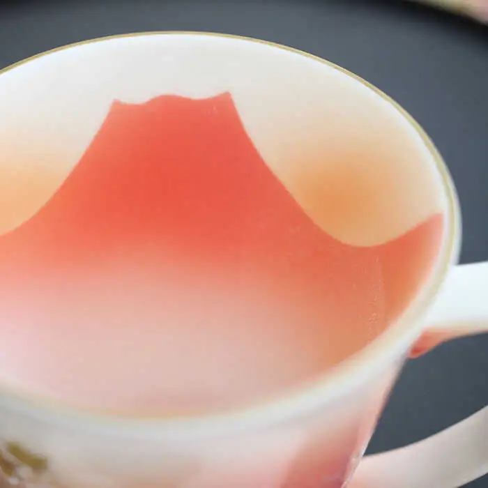 【波佐見焼】赤富士 あけぼのプレミアム マグカップ オレンジ 食器 皿 【葉山窯】 [KF03]  波佐見焼