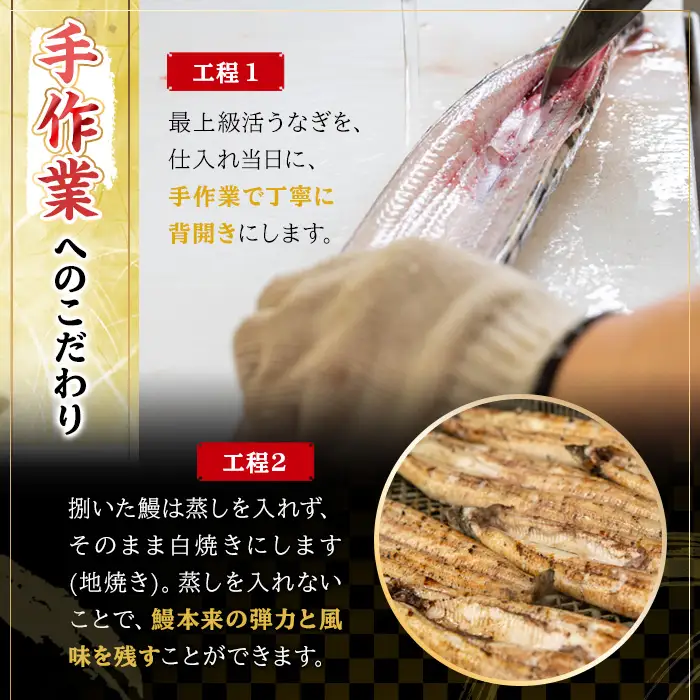 鹿児島県産 うなぎ蒲焼 4尾 大 うなぎ【00-025-17】