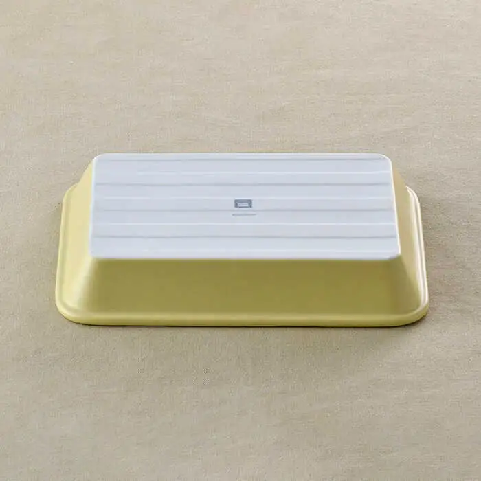 【波佐見焼】オーブンウェア 長角トレー 角皿 プレート イエロー 食器 皿 【光春窯】 [XD64] 波佐見焼