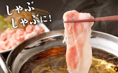 「夢やまびこ豚」鍋セット 1.0kg | 豚肉 肉 詰め合わせ セット しゃぶしゃぶ 小分け 真空パック 冷蔵 送料無料