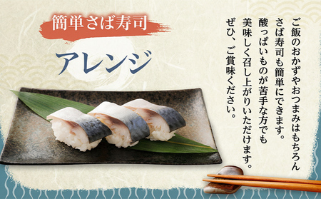 しめさば玄海漬け150g×6袋 合計900g しめさば