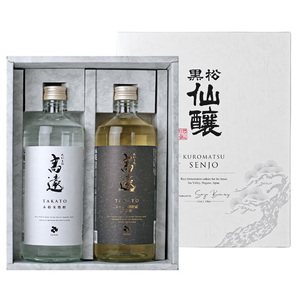 本格米焼酎　高遠・シェリー樽貯蔵米焼酎　高遠　セット 【013-47】