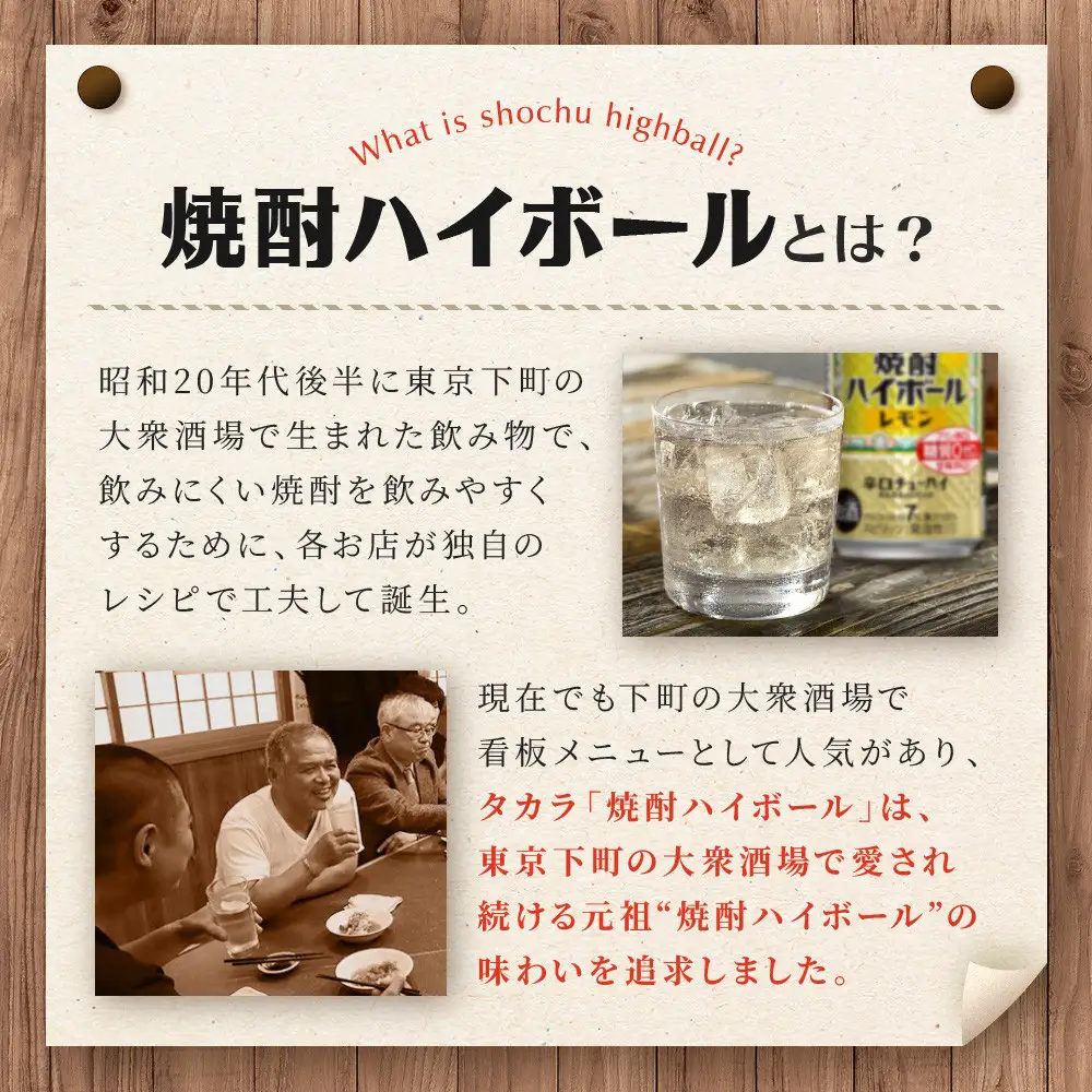 タカラ 焼酎ハイボール レモン チューハイ 350ml×24本
