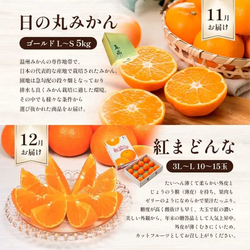 えひめの柑橘セレクト6回定期便　