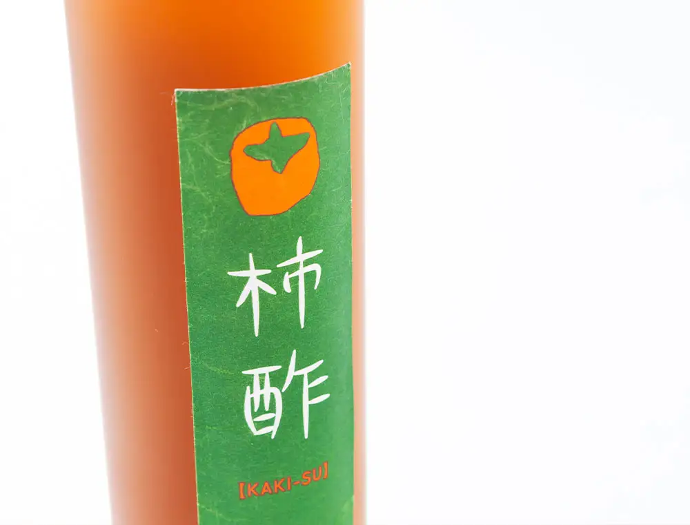 原茂之巨峰園 柿酢(500ml)2本 酢 お酢 飲むお酢 醸造酢 長期熟成 本格醸造 うきは市産 富有柿 健康 料理 飲用 炭酸割り 福岡県 うきは市