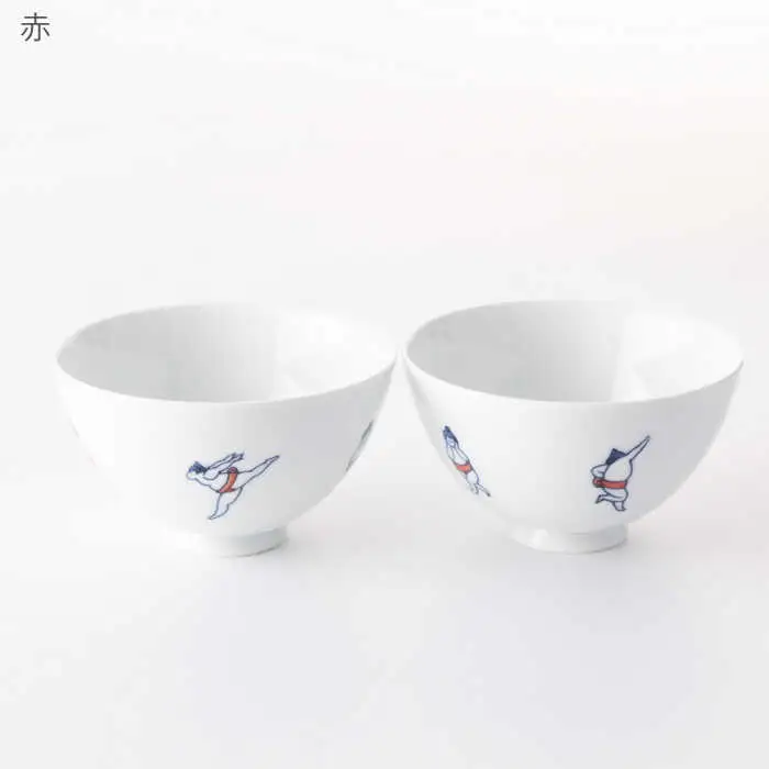 sumou茶椀 4点 NAZ005 やきもの 食器